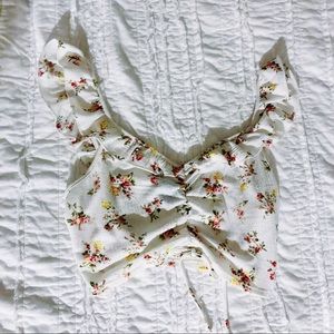 ☆ FLORAL CROPPED TANK ☆